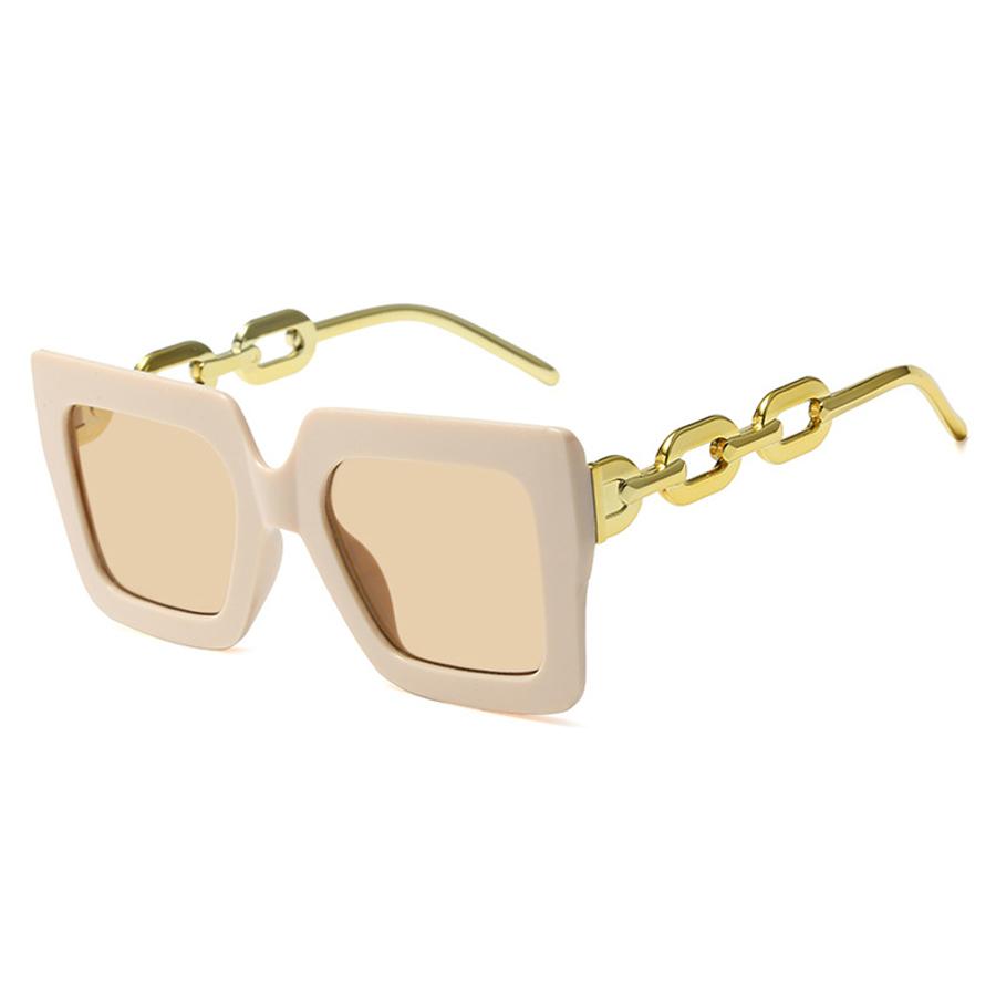 Трендовые винтажные солнцезащитные очки оверсайз для женщин, ретро мода, пляжные солнцезащитные очки, большая квадратная оправа, солнцезащитные очки, защита от УФ-лучей UV400