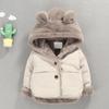 Cold Winter Baby Boys Jackets for Infants Thick Coats Girls Warm Hooded Velvet Jackets Children Outerwear 0-4 Y Toddler Snowsuit