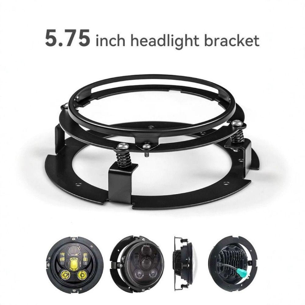 Round Headlight Headlight Bracket Kit 5.75inch Headlight Mounting Bracket Motorcycles Accessories