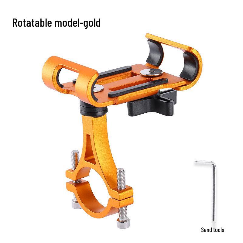 Aluminum Alloy Phone Holder for Bicycle, Motorcycle, and Electric Bike Navigation