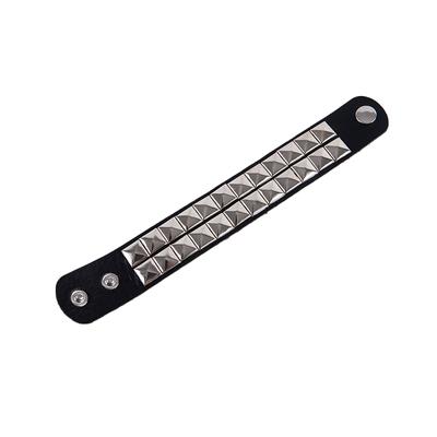 Уникальный браслет с заклепками и широкими манжетами в стиле панк, готический рок, унисекс, мужской браслет, ювелирные изделия