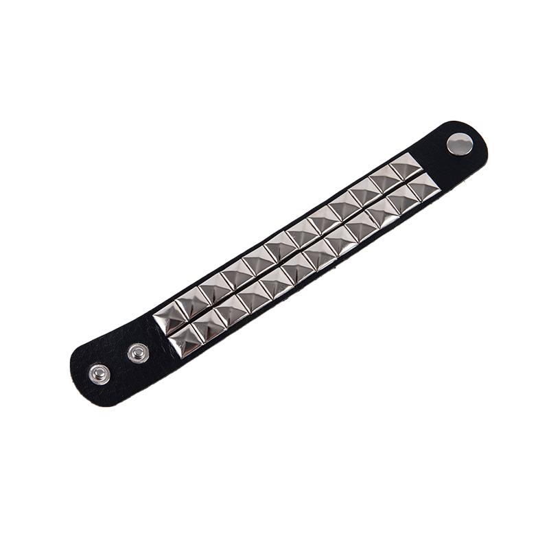 Уникальный браслет с заклепками и широкими манжетами в стиле панк, готический рок, унисекс, мужской браслет, ювелирные изделия