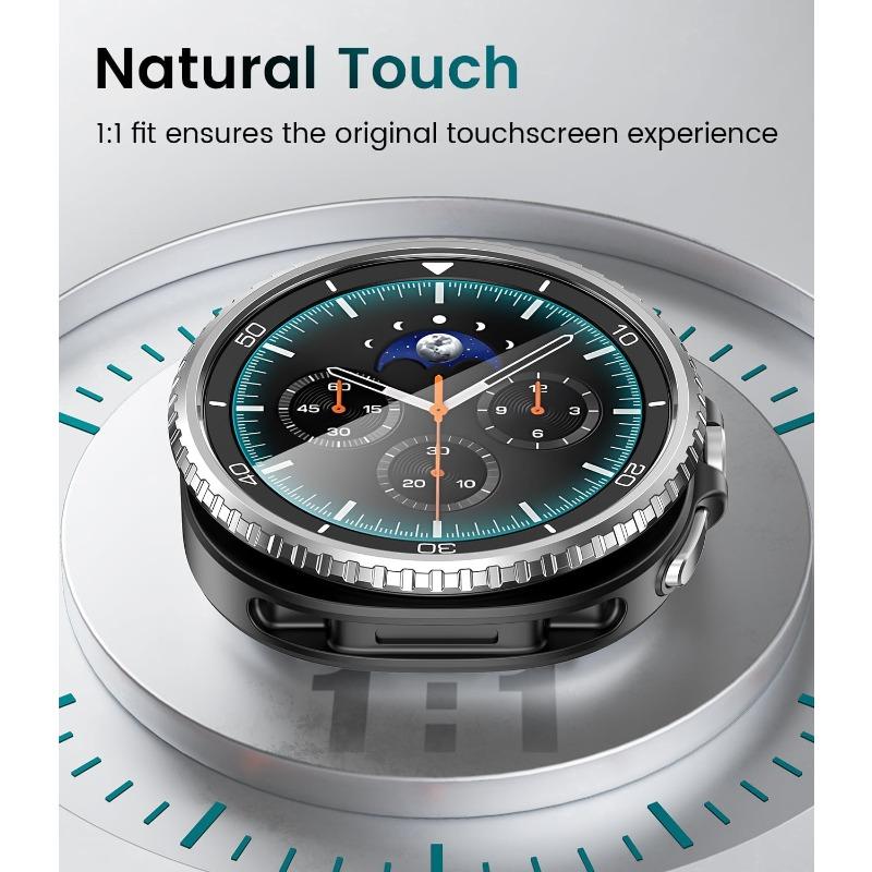 Металлическая крышка-ободок для умных часов Samsung Galaxy Watch 8 Classic 46 мм, кольцо-бампер, чехол, декоративные аксессуары для Galaxy Watch8 Classic
