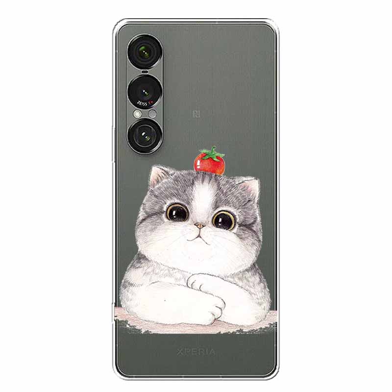 Прозрачный чехол для Sony Xperia 1 VII 5G Силиконовый задний чехол для телефона Чехлы для Sony Xperia 1 VII Прозрачный мягкий ТПУ Чехол Xperia 1 VII