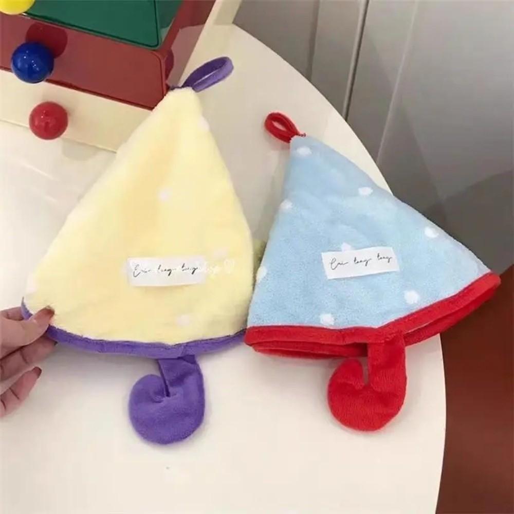 2PCS/SET Quick-drying Mini Umbrella-shaped Towel Super Absorbent Handkerchief Towel Kids Use