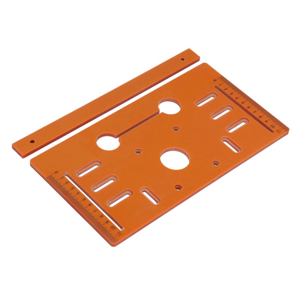 Cutting Machine Base Plate 28x15cm Cuttable 10cm 4 Inch Circular Saw Guide Bottom Plate for Woodworking