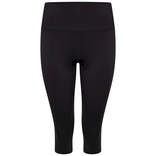 Womens/Ladies Influential Plain Recycled 3/4 Leggings