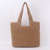 Fashionable Minimalist Handwoven Straw Single Shoulder Bag - Bohemian Casual Versatile Large Capacity Beach Tote