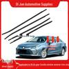 Toyota Corolla 19-24 Уплотнитель окна Levin Гибрид Хромированная Водонепроницаемая отделка