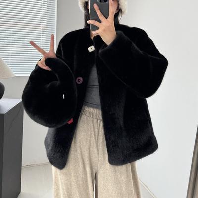 Новая Экологичная Шуба Меховая Средняя и Длинная Шуба Женская