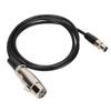 3 Pin XLR Female To Mini XLR Female for AKG K240 K240S K240MK II K141 Headphones