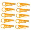 10Pcs Wire Stripper Multi Purpose Mini Cable Crimping Stripping Pliers Tool for Electrician