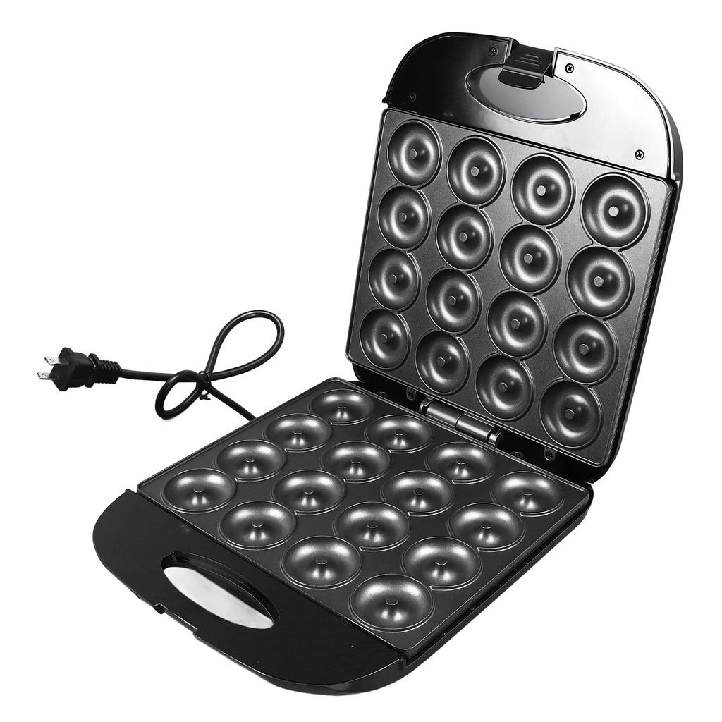 1400W Mini Donut Maker Machine Make 16 Doughnuts Anti Stick Easy Clean Pancakes Maker Machine for