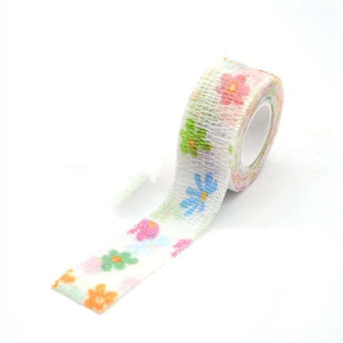 1 рулон самоклеющейся эластичной повязки, эластопласта, спортивной оберточной ленты, защитной ленты для кожи, повязок, повязок на раны, повязок для первой помощи