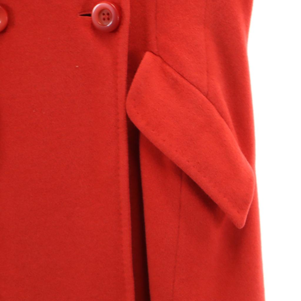 SPORTMAX Made in Italy Wool Blend Wool coat 38 Red Women Used