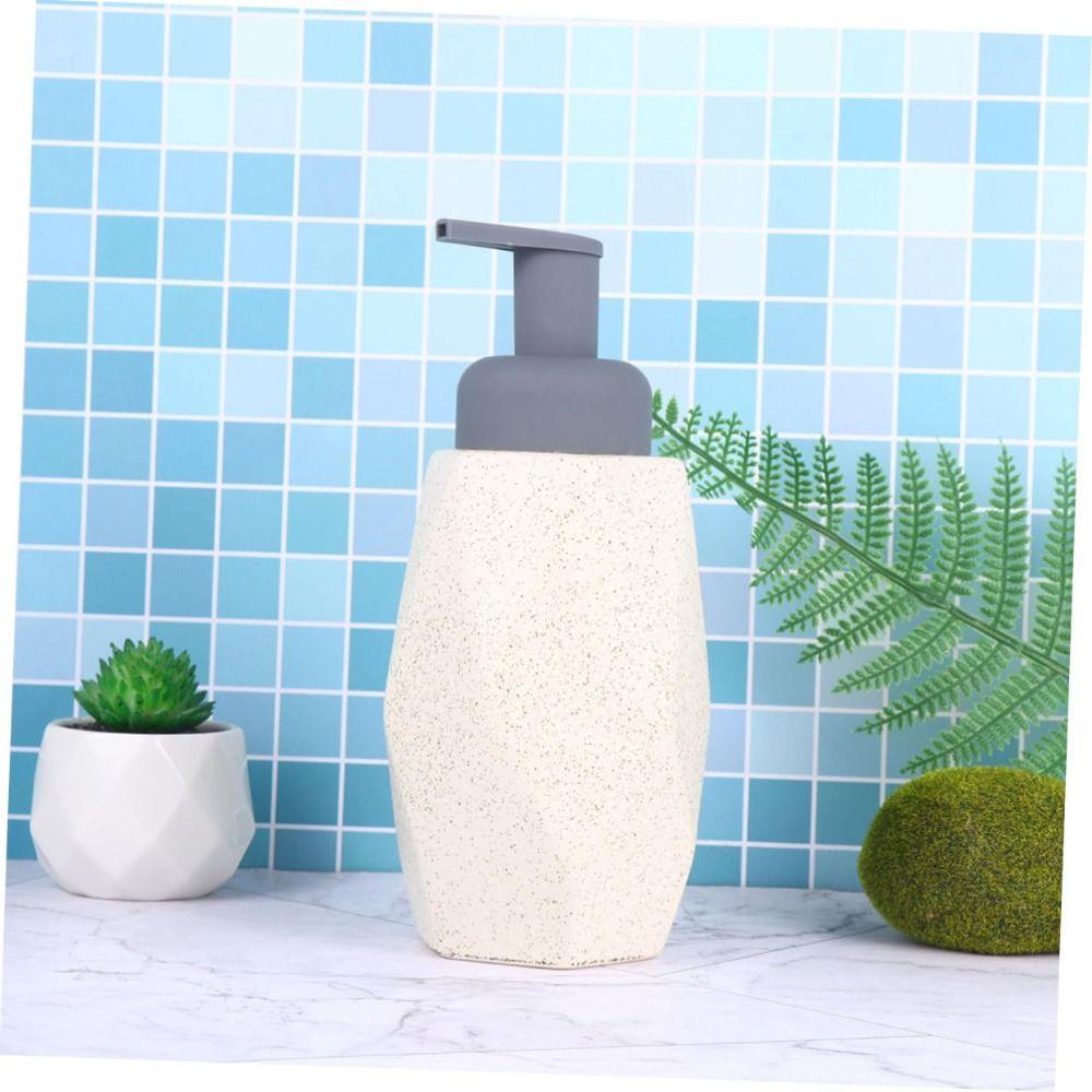 Speckled Matte Lotion Foamer Dispenser Multi-shape Foam Pump Bottle Foamer Sparkling Bottle Hotel