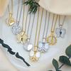 Heart-shaped Open and Closing Wings Creative Fashion Necklace for Women, Simple and Elegant Luxury Design with A Touch of Sophistication.