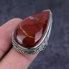 Red River Jasper Gemstone Handmade 925 Sterling Silver Jewelry Ring Size 10 W3O84