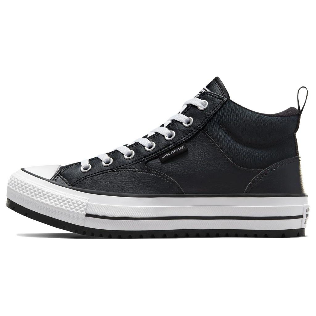 Converse Chuck Taylor All Star Mid Malden Street - черно-белые кроссовки унисекс A04477C