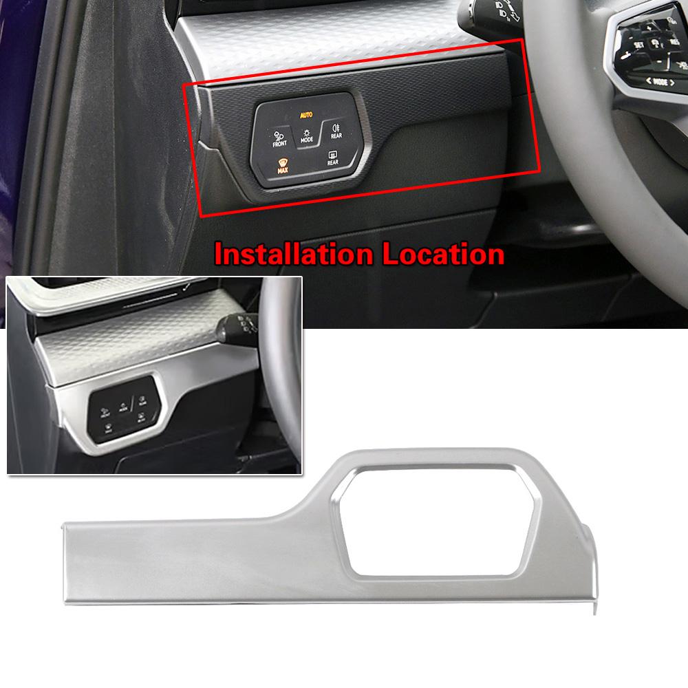 Для Volkswagen VW ID.6 ID6 2023 автомобильный воздухозаборник внутренняя ручка двери багажник окно фара сиденье переключатель держатель чашки отделка