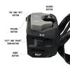 Motorcycle Multifunctional Handlebar Switch Easy to Install Motorcycle Switch Assembly Motorcycle Accessories for Bike 
