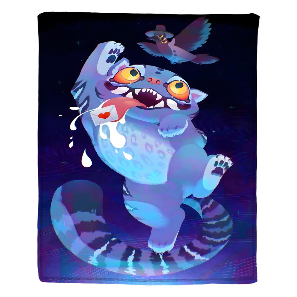 Flannel Digital Printed Blanket Conditioning Blanket Sofa Blanket Girl Gift