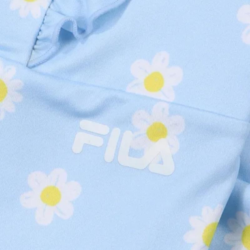 [fila Kids] Flower Rash Guard Setup  Fk2swf2a16f Pbe  q0zFk2swf2a16fPbe