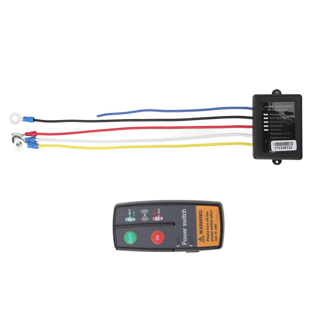 Wireless Winch Remote Control DC 12V 24V 3 In 1 Durable Handset Switch Controller for Truck ATV SUV