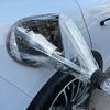 Защита от дождя для зарядного порта автомобиля Магнитная крышка для разъема зарядного устройства электромобиля Прозрачный снегозащитный протектор для зарядного порта автомобиля
