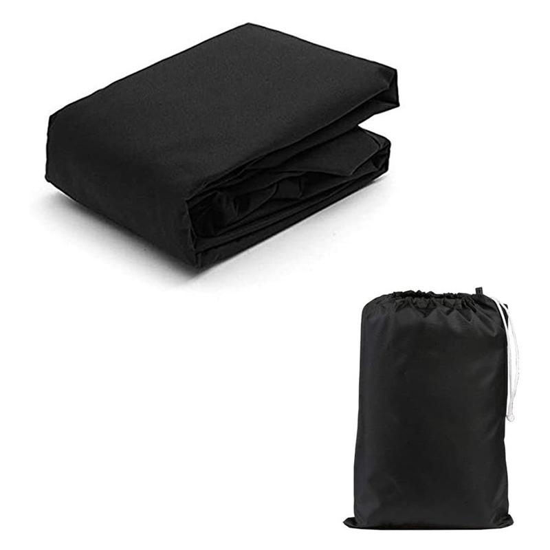 A16P-2X 420D Boat Full Outboard Engine Cover Protection Waterproof Sunshade Dust-Proof For Motor Fits 6-15HP