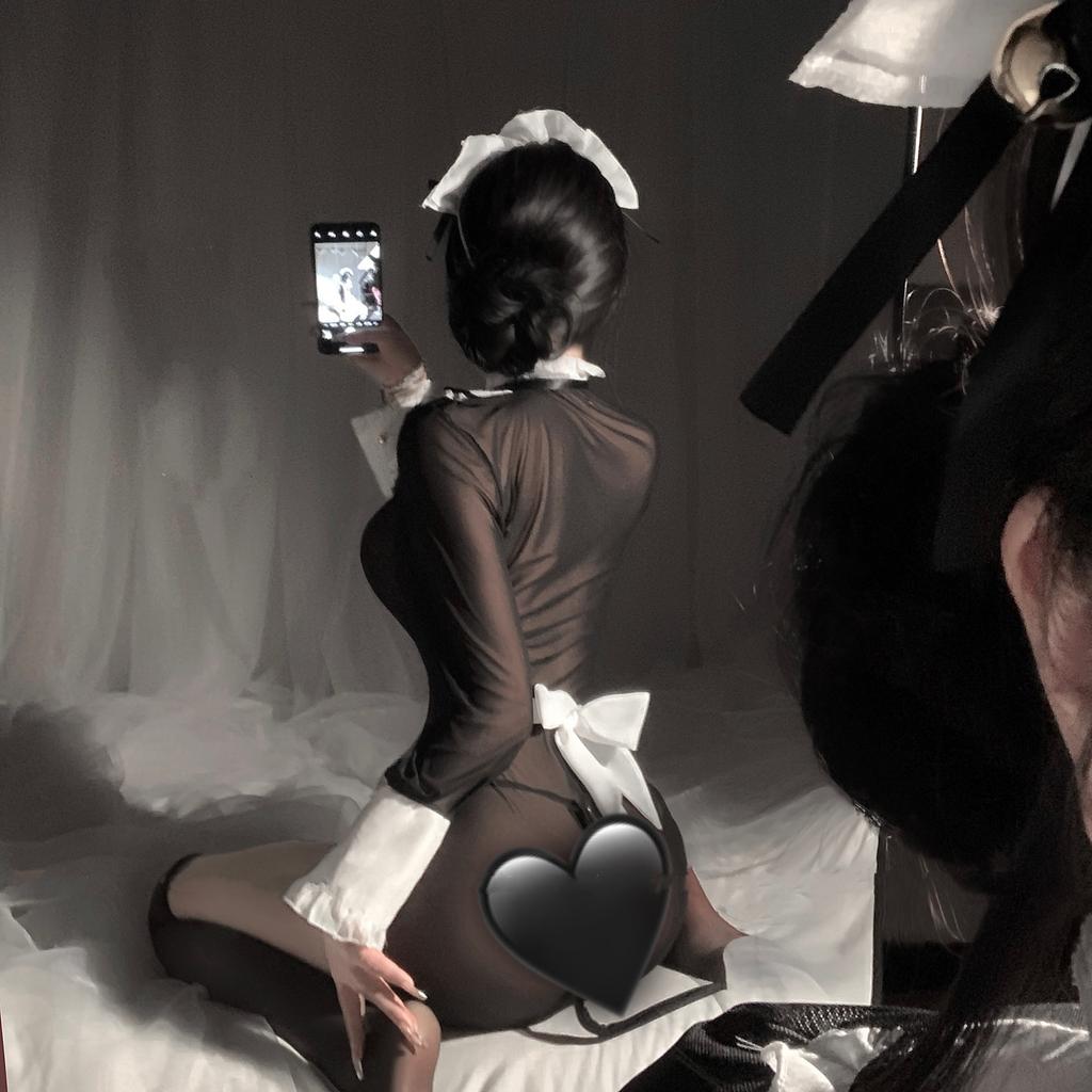 Sex Underwear Sexy Pure Maid Uniform Temptation Free Sexy Mesh Perspective Maid Passion Suit