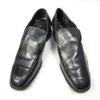 70s 80s USA Made Vintage Bostonian Size 9.5C A 26.0 27.0cm Slip On Shoes Black(USED)