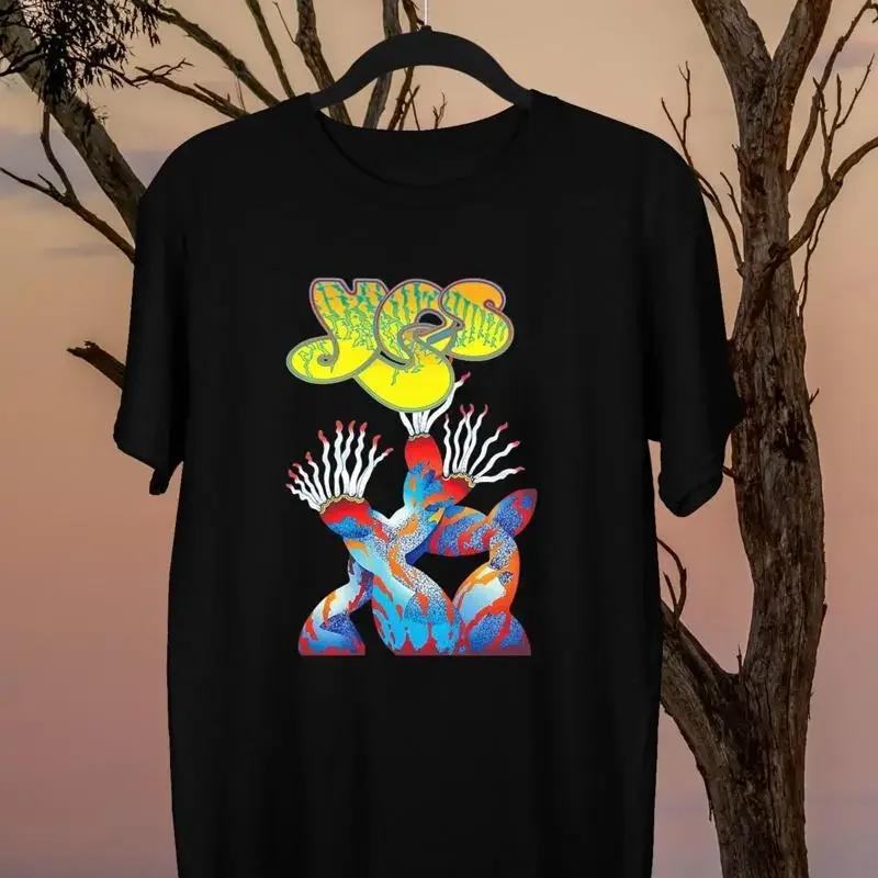 Yes Band For Fan Black All Size T Shirt