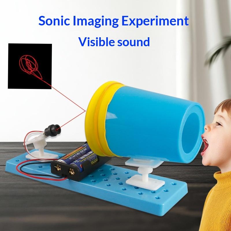 Scientific Experiment Set Visible Sound Wave Imager Diy Acoustic Imaging For Home Experiments Sound Wave Art & Science Toy