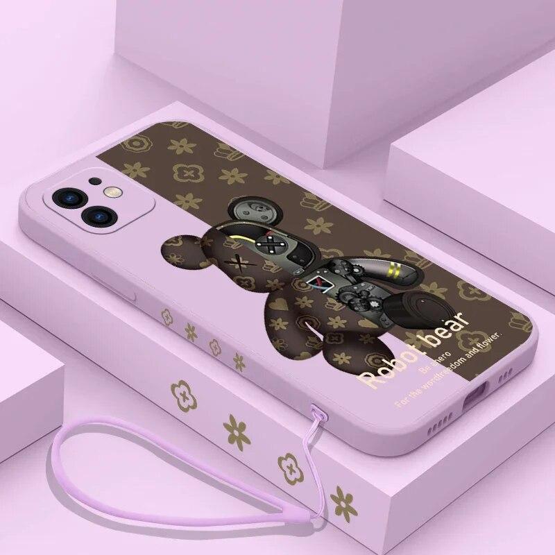 Мягкий модный телефон для Iphone Plus Pro Mini Max 11 12 7 6s 14X13 XR XS 6 8, прямой мягкий чехол из ТПУ