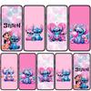 Чехол для iPhone 16 15 Xiaomi Redmi Note 14 13 12 11 Pro Max 16e Samsung Galaxy S25 S24 S23 Moto OPPO Huawei Lilo Pink Fashion Stitch Anime Phone Case
