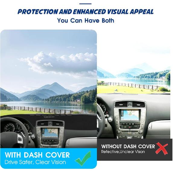Кожаная накладка на приборную панель Аксессуары для Lexus IS250 IS350 2006 2007 2008 2009 2010 2011, Коврик на приборную панель Накладка на приборную панель и Внутренние накладки на приборную панель