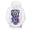 Мужская и женская флисовая толстовка с капюшоном с принтом Astro Bot весна-осень, модная толстовка с капюшоном, повседневная, в стиле хип-хоп, новый мужской спортивный костюм в уличном стиле