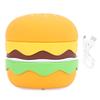 Silicone Night Light Cute Hamburger Shaped USB Rechargeable Soft Lighting Tap Control Dimmable