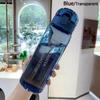 780 мл Портативная прозрачная бутылка для воды для спортзала, спорта, путешествий, прозрачная, герметичная, питьевая бутылка, матовая бутылка