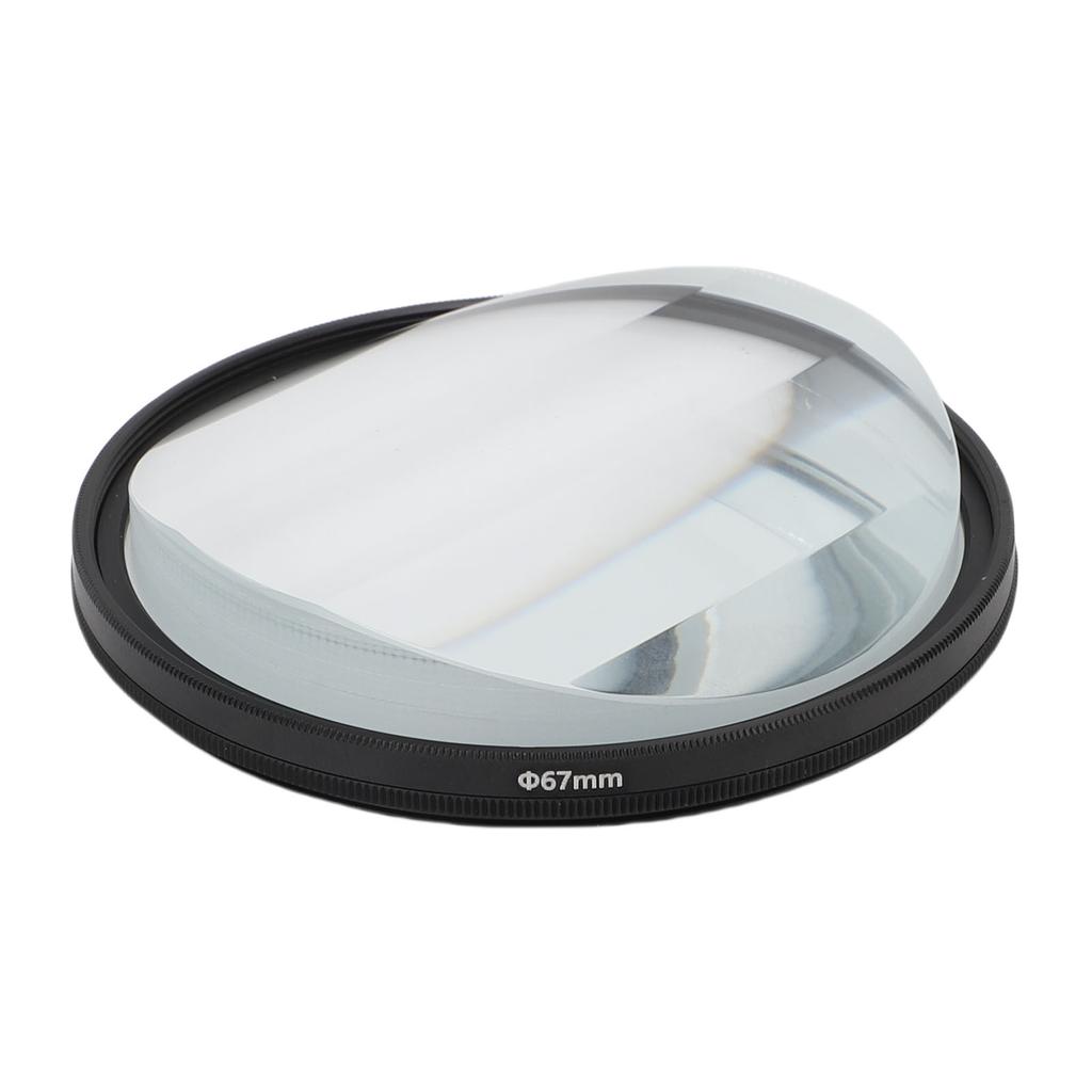 67 мм Фильтр движения по центру поля Многослойное покрытие Водонепроницаемый Нескользящая текстурированная линза для камеры