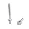 Set of 10 Drum Set Hardware Screws Drum Assembly Screws Drum Maintenance Part Metal Texture for Enhancing Durability