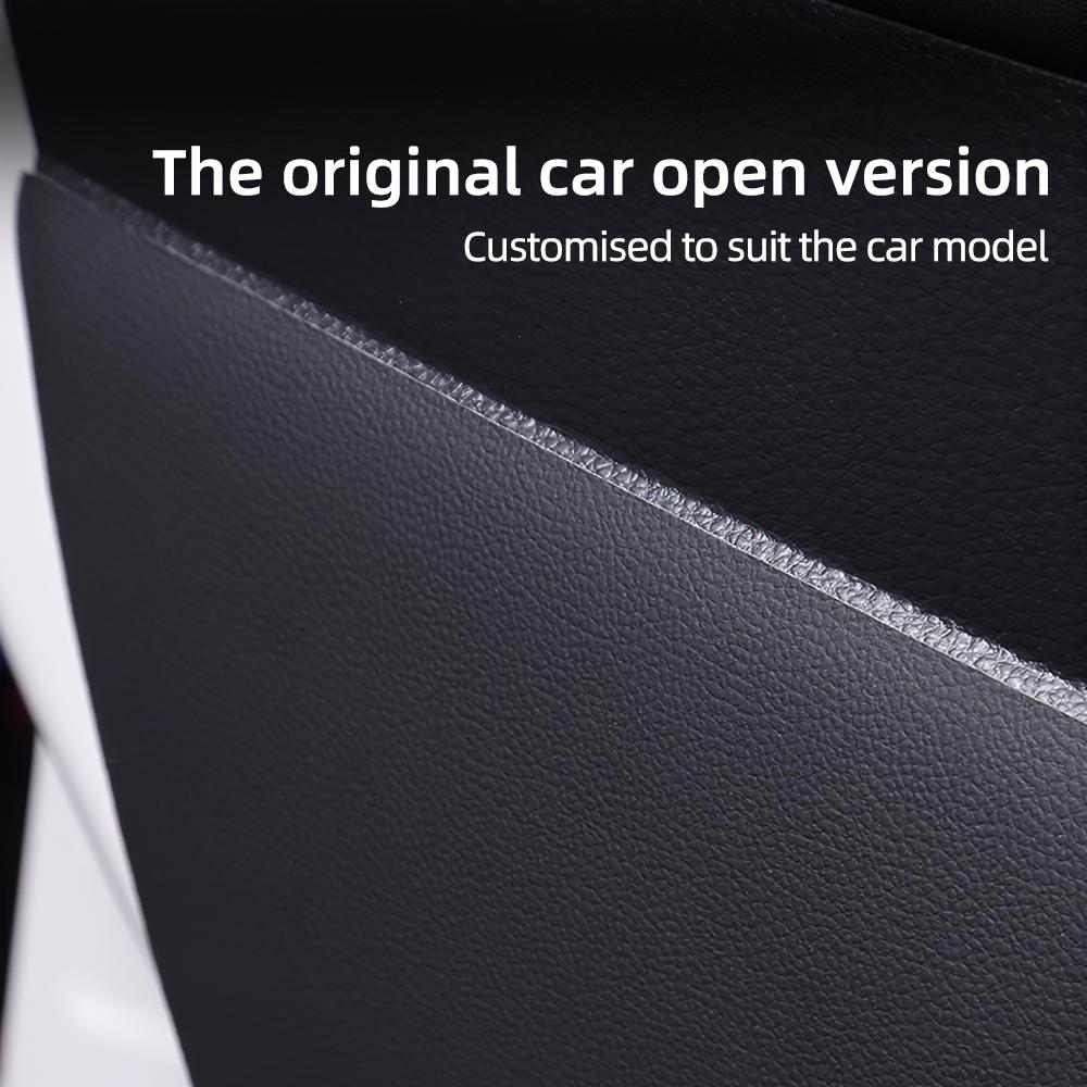 Car Door Anti-kick Protective Pad Set For BMW X3 G01 2018-2023 Protector Leather Sticker Foot Cover Auto Interior Accessories