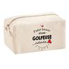 Trousse Multifonction Bazar D'une Golfeuse Adorée Cadeau Anniversaire Idée Personnalisé | Trousse Scolaire Fournitures Bureau