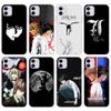 Чехол DT21 Death Note для Samsung A04 A14 A23 A34 A54 M23 M33 M52 M53 Realme 10 9 C30S C35 C55 VIVO Y02S Y21 Y33S Y51 X80 Pro Прозрачный чехол