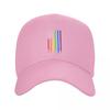Rainbow American Flag Gay Pride Baseball Cap Sports Unisex Women's Adjustable LGBT Lesbian Dad Hat Summer Hats Snapback Caps