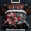 AC Milan Design Bed Bedding Set 1 Duvet Cover + 2 Pillowcases Soft Breathable Household Bed Linens