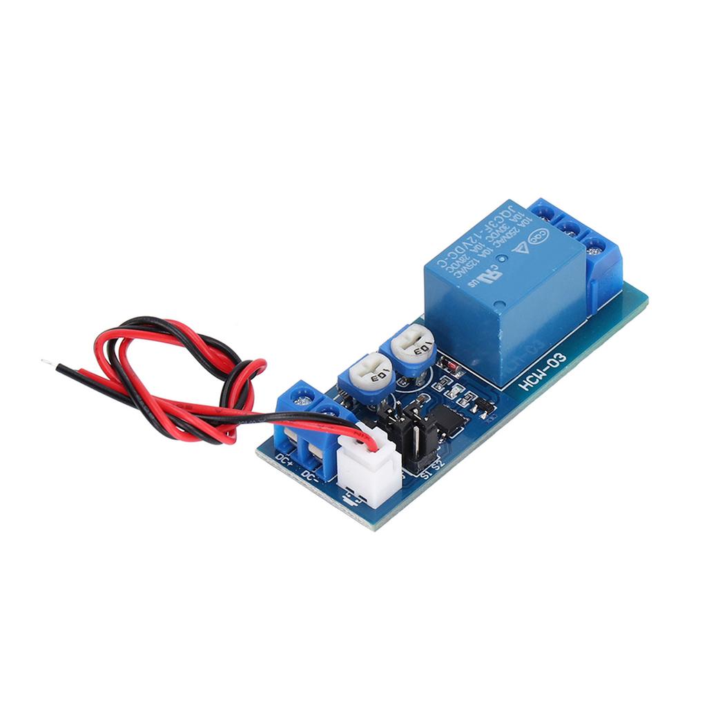 Модуль реле Плата регулируемой задержки времени Бесконечный цикл Одиночные режимы тайминга для управления 24 В