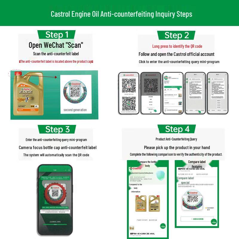 Castrol JIAXIAO Fully Synthetic Engine Oil