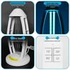 38W Portable UVC Sterilizing Lamp with Remote Control and Timer